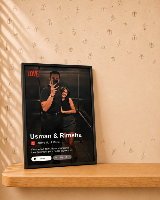 Netflix Frame - Custom made