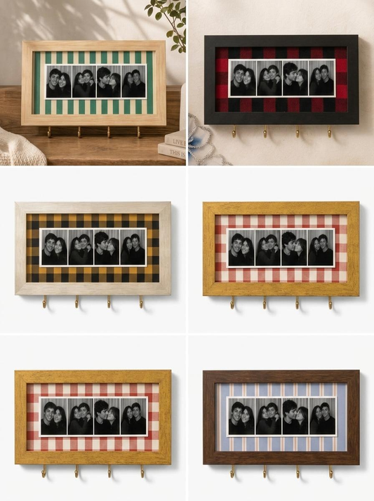 Key Holder Frame (Home & Us) — Custom Photo Collage