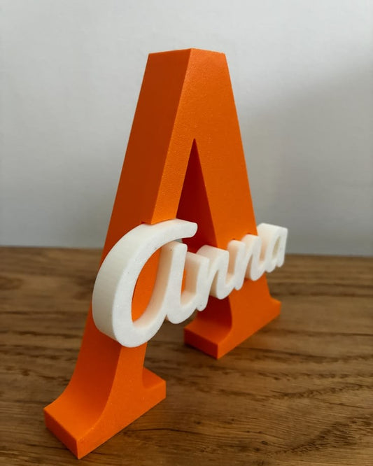 Persnalized 3D Signature Name Craft Decor