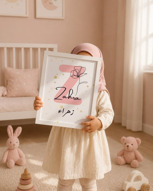 Premium Quality "Name of Blessing" Frame - Personalized/Custom made
